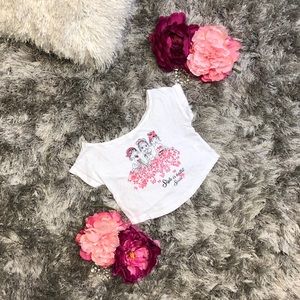 Sprint Wear White T Shirt Child size 3Y